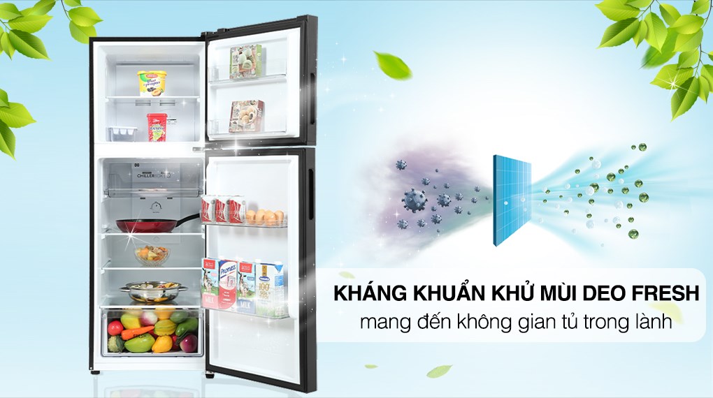Tủ lạnh Aqua Inverter 245 lít AQR-T259FA(FB)