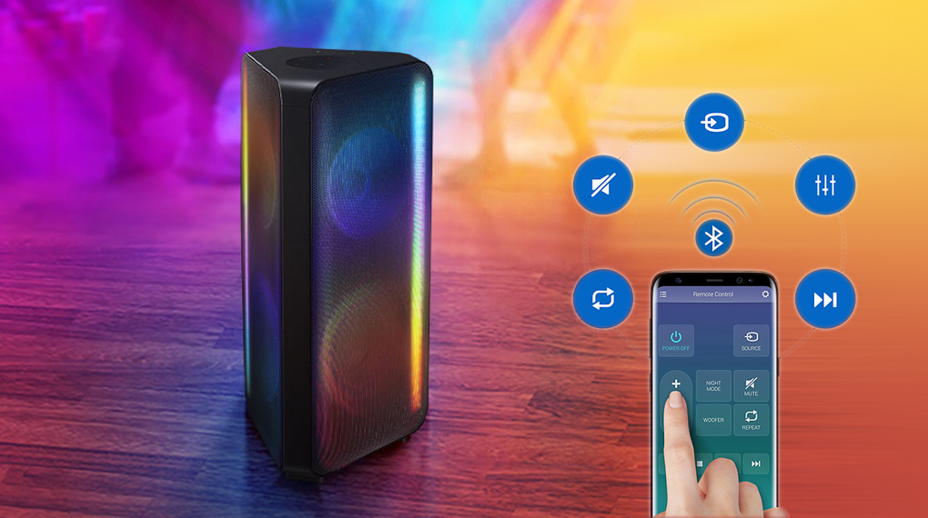 Loa thanh Samsung MX-ST50B - Điều khiển