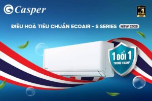 Điều hòa Casper 1 chiều 12000 BTU SC-12FB36A
